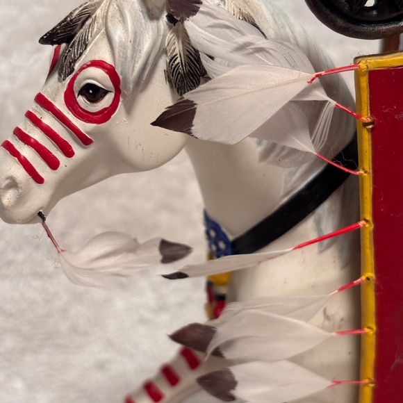 Patriotic Painted  Pony Horse Figurine - Picture 3 of 8